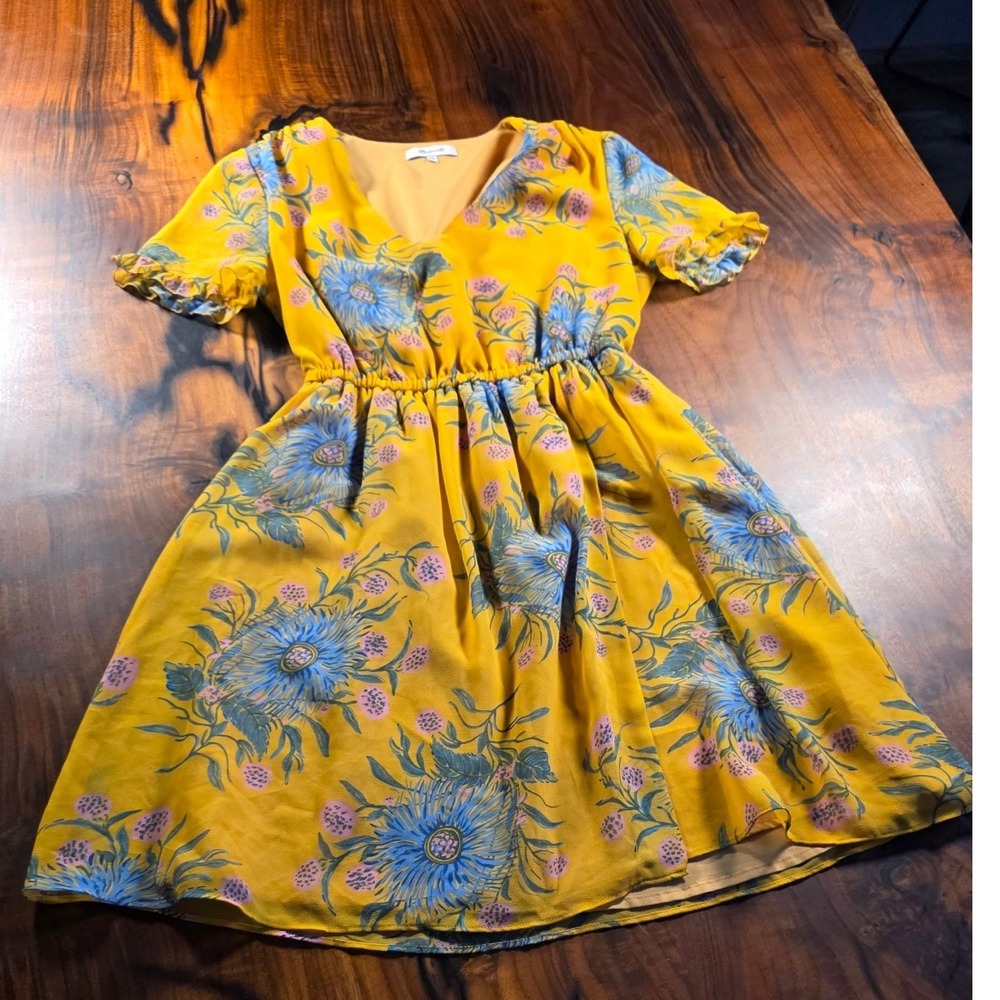 Madewell ANTHROPOLOGIE  Floral Dainty Stretch Boho Festival Party